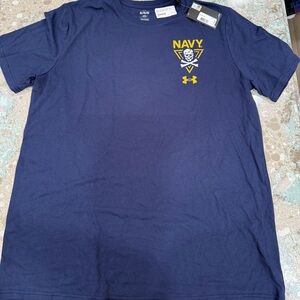 Men’s XL Under Armour Navy Football Graphic Tee for Men NWT